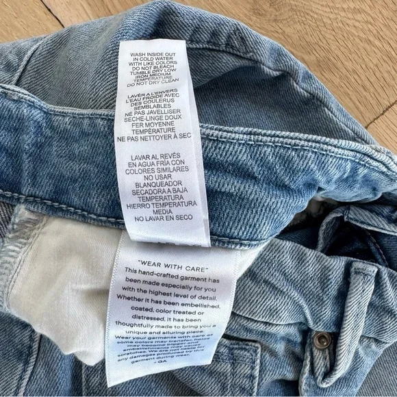 Good American Good Boy Straight Jeans Size 31 - Picture 10 of 12